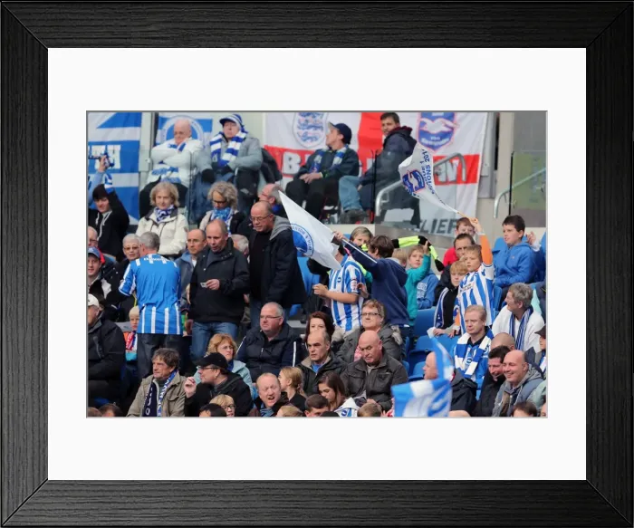 Framed Print : Brighton & Hove Albion vs. Middlesbrough: 2012-13 Home Game Framed Print : Brighton & Hove Albion vs. Middlesbrough: 2012-13 Home Game