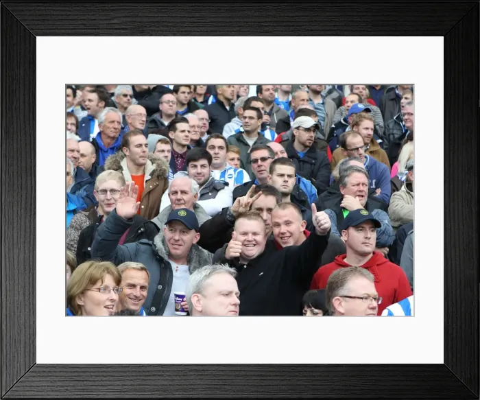 Framed Print : Brighton & Hove Albion vs. Middlesbrough: Home Game - October 20, 2012 Framed Print : Brighton & Hove Albion vs. Middlesbrough: Home Game - October 20, 2012