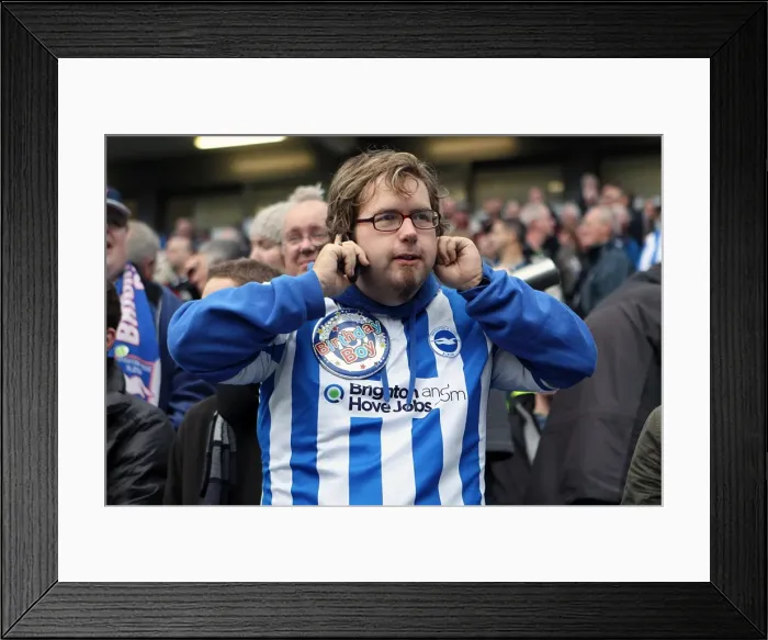 Framed Print : Brighton & Hove Albion: Electric Atmosphere - The Amex Stadium Crowd Shots (2012-2013) Framed Print : Brighton & Hove Albion: Electric Atmosphere - The Amex Stadium Crowd Shots (2012-2013)