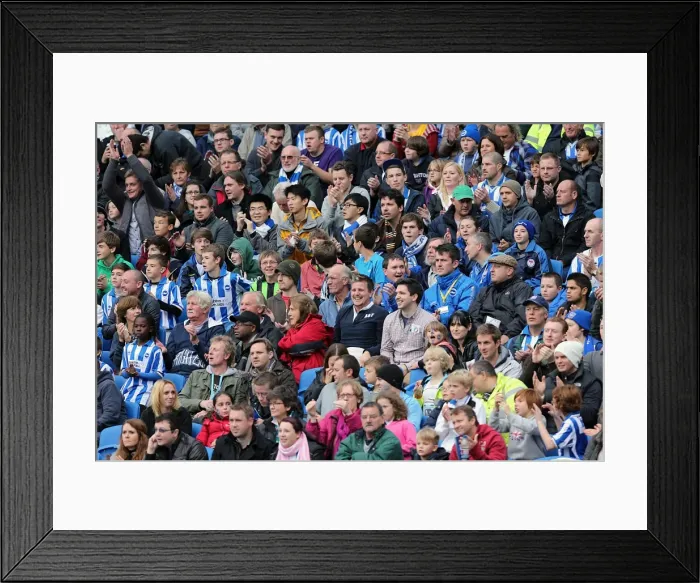 Framed Print : Brighton & Hove Albion vs. Middlesbrough: 2012-13 Home Game Framed Print : Brighton & Hove Albion vs. Middlesbrough: 2012-13 Home Game