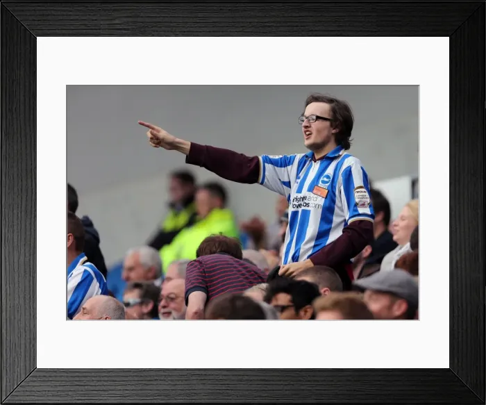 Framed Print : The Electric Atmosphere of Brighton & Hove Albion Fans at Amex Stadium (2012-2013) Framed Print : The Electric Atmosphere of Brighton & Hove Albion Fans at Amex Stadium (2012-2013)