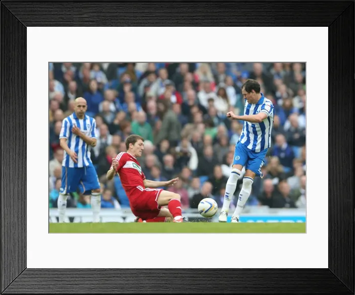 Framed Print : Brighton & Hove Albion vs Middlesbrough: 2012-13 Home Game Framed Print : Brighton & Hove Albion vs Middlesbrough: 2012-13 Home Game