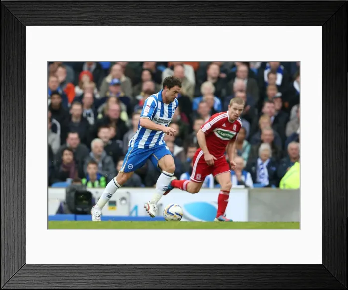 Framed Print : Brighton & Hove Albion vs. Middlesbrough: 2012-13 Home Game Framed Print : Brighton & Hove Albion vs. Middlesbrough: 2012-13 Home Game