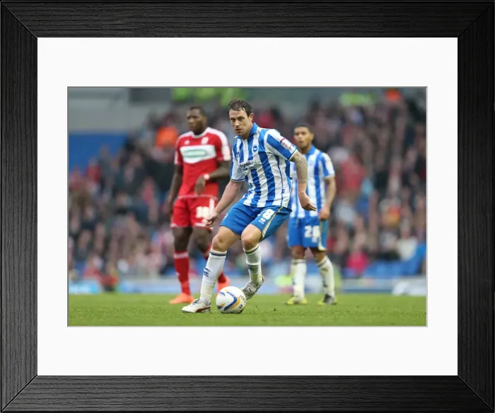 Framed Print : Brighton & Hove Albion vs. Middlesbrough: 2012-13 Home Game Framed Print : Brighton & Hove Albion vs. Middlesbrough: 2012-13 Home Game