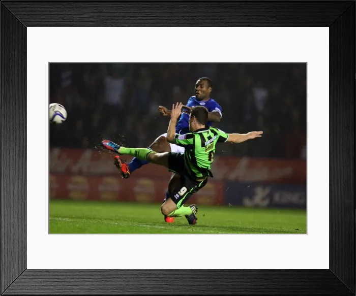 Framed Print : Barnes Penalty and Rebound Drama: Brighton & Hove Albion vs. Burnley, Leicester Championship (12-10-2012) Framed Print : Barnes Penalty and Rebound Drama: Brighton & Hove Albion vs. Burnley, Leicester Championship (12-10-2012)