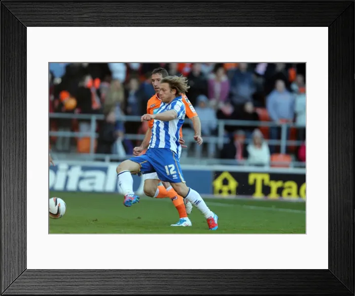 Framed Print : Brighton's Craig Mackail-Smith in Action Against Blackpool, Npower Championship 2012 Framed Print : Brighton's Craig Mackail-Smith in Action Against Blackpool, Npower Championship 2012