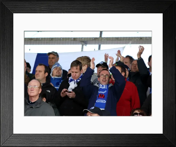 Framed Print : Brighton & Hove Albion at Blackpool: Away Game, October 27, 2012 (Season 2012-13) Framed Print : Brighton & Hove Albion at Blackpool: Away Game, October 27, 2012 (Season 2012-13)