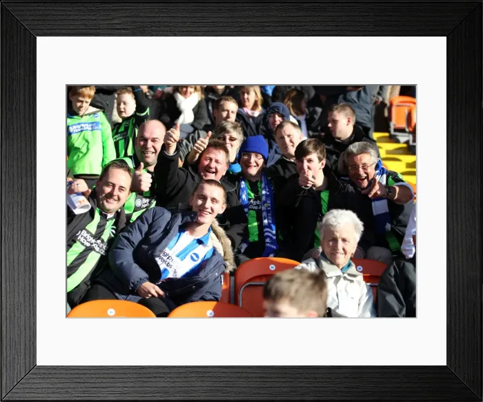 Framed Print : Brighton & Hove Albion Away at Blackpool (2012-13 Season): Game Highlights - October 27, 2012 Framed Print : Brighton & Hove Albion Away at Blackpool (2012-13 Season): Game Highlights - October 27, 2012