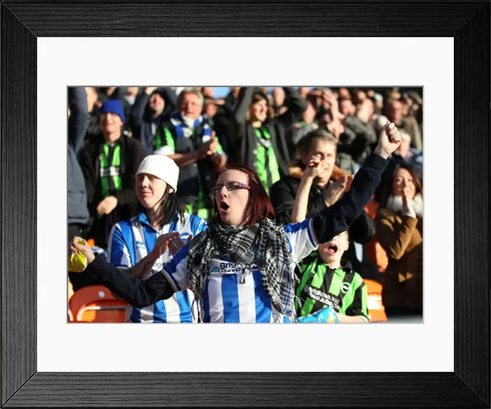 Framed Print : Blackpool vs. Brighton & Hove Albion: 2012-13 Season Away Game Highlights Framed Print : Blackpool vs. Brighton & Hove Albion: 2012-13 Season Away Game Highlights