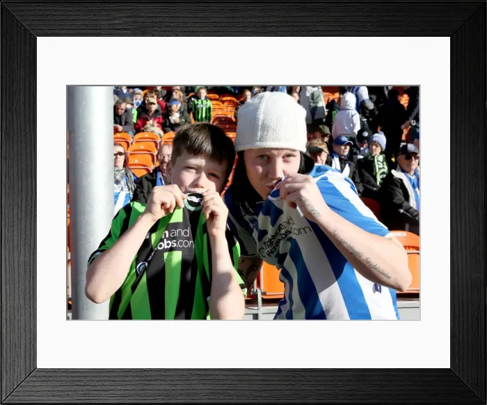Framed Print : Brighton & Hove Albion Away at Blackpool (2012-13 Season) Framed Print : Brighton & Hove Albion Away at Blackpool (2012-13 Season)