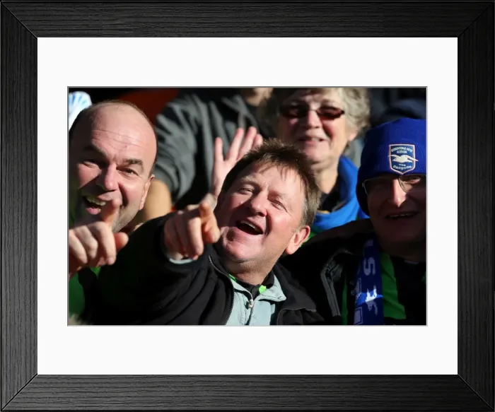 Framed Print : Brighton & Hove Albion Away Game at Blackpool (2012-13 Season: October 27, 2012) Framed Print : Brighton & Hove Albion Away Game at Blackpool (2012-13 Season: October 27, 2012)