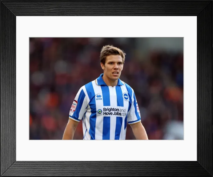 Framed Print : Dean Hammond: Focused Determination at Bloomfield Rd, 2012 Framed Print : Dean Hammond: Focused Determination at Bloomfield Rd, 2012