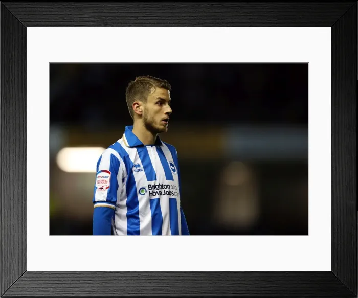 Framed Print : Andrea Orlandi: Intense Focus during Brighton & Hove Albion vs Leeds United, Npower Championship, Amex Stadium, 2012 Framed Print : Andrea Orlandi: Intense Focus during Brighton & Hove Albion vs Leeds United, Npower Championship, Amex Stadium, 2012