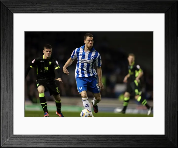 Framed Print : Ashley Barnes in Action: Brighton & Hove Albion vs Leeds United, Npower Championship, November 2, 2012 Framed Print : Ashley Barnes in Action: Brighton & Hove Albion vs Leeds United, Npower Championship, November 2, 2012