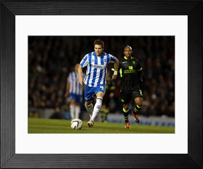 Framed Print : Dean Hammond in Action: Brighton & Hove Albion vs Leeds United, Npower Championship, November 2, 2012 Framed Print : Dean Hammond in Action: Brighton & Hove Albion vs Leeds United, Npower Championship, November 2, 2012