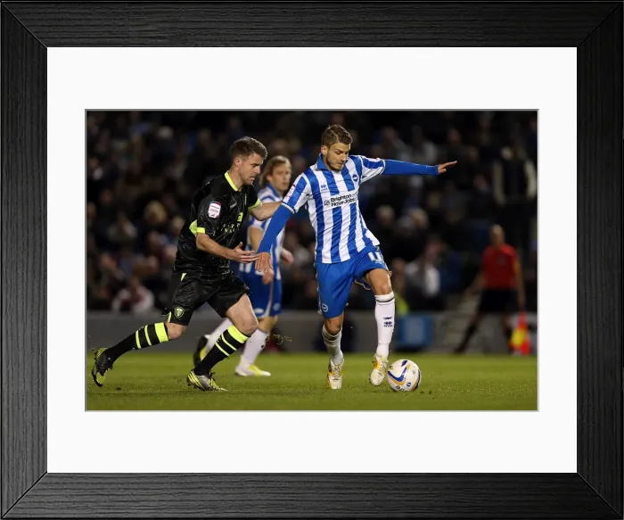 Framed Print : Andrea Orlandi's Electric Performance: Brighton & Hove Albion vs Leeds United, Npower Championship, November 2, 2012 Framed Print : Andrea Orlandi's Electric Performance: Brighton & Hove Albion vs Leeds United, Npower Championship, November 2, 2012