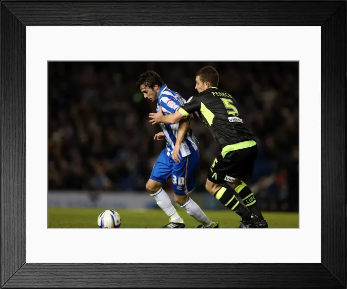 Framed Print : Brighton & Hove Albion vs Leeds United: Buckley Ignites Npower Championship Clash, November 2012 Framed Print : Brighton & Hove Albion vs Leeds United: Buckley Ignites Npower Championship Clash, November 2012