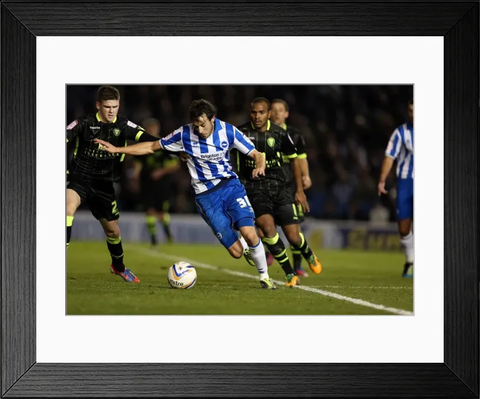 Framed Print : Brighton & Hove Albion vs Leeds United: Will Buckley's Unforgettable Npower Championship Showdown (Nov 2012) Framed Print : Brighton & Hove Albion vs Leeds United: Will Buckley's Unforgettable Npower Championship Showdown (Nov 2012)