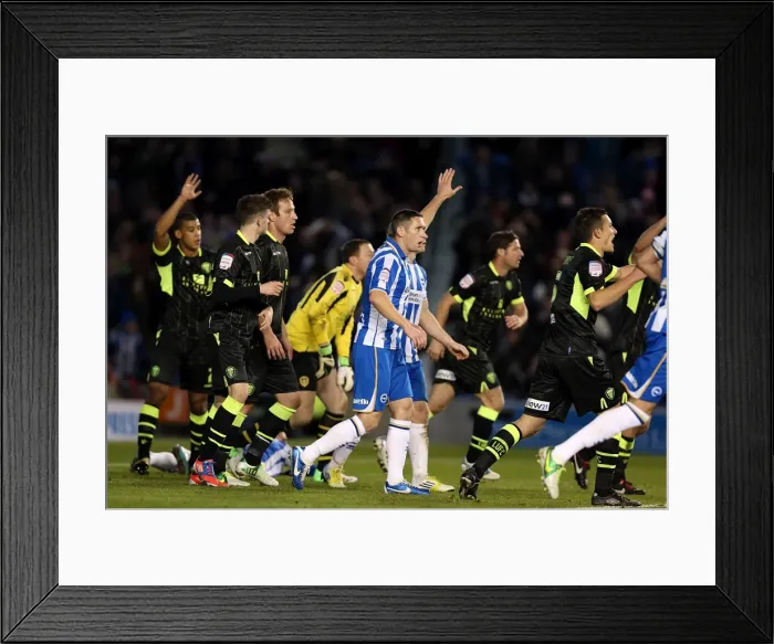 Framed Print : Brighton & Hove Albion vs. Leeds United (2012-13): Home Game Highlights - November 2, 2012 Framed Print : Brighton & Hove Albion vs. Leeds United (2012-13): Home Game Highlights - November 2, 2012
