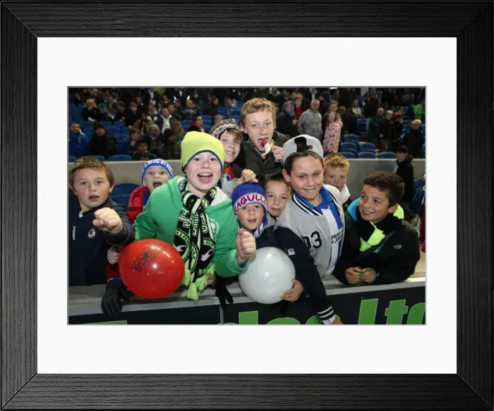 Framed Print : Brighton & Hove Albion vs. Leeds United (02-11-2012): A Glimpse into the 2012-13 Season Home Game Framed Print : Brighton & Hove Albion vs. Leeds United (02-11-2012): A Glimpse into the 2012-13 Season Home Game