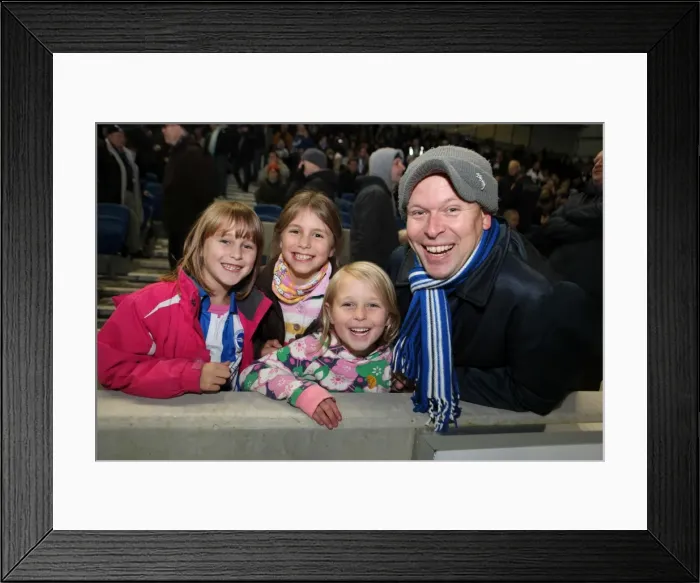 Framed Print : Brighton & Hove Albion vs. Leeds United (02-11-2012): A Glimpse into the 2012-13 Home Season