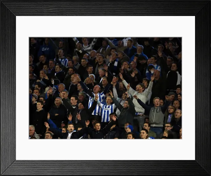 Framed Print : Brighton & Hove Albion vs Leeds United (2012-13 Home Game) Framed Print : Brighton & Hove Albion vs Leeds United (2012-13 Home Game)