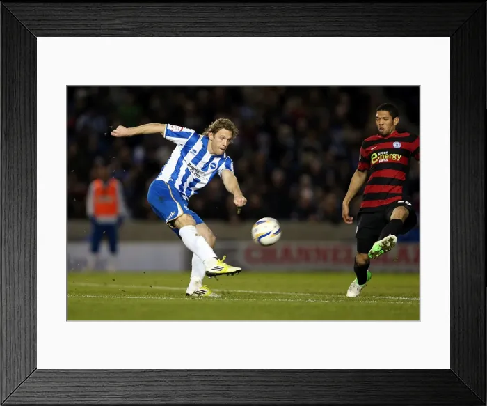 Framed Print : Craig Mackail-Smith Scores: Brighton & Hove Albion vs Peterborough United, November 2012 (Amex Stadium) Framed Print : Craig Mackail-Smith Scores: Brighton & Hove Albion vs Peterborough United, November 2012 (Amex Stadium)