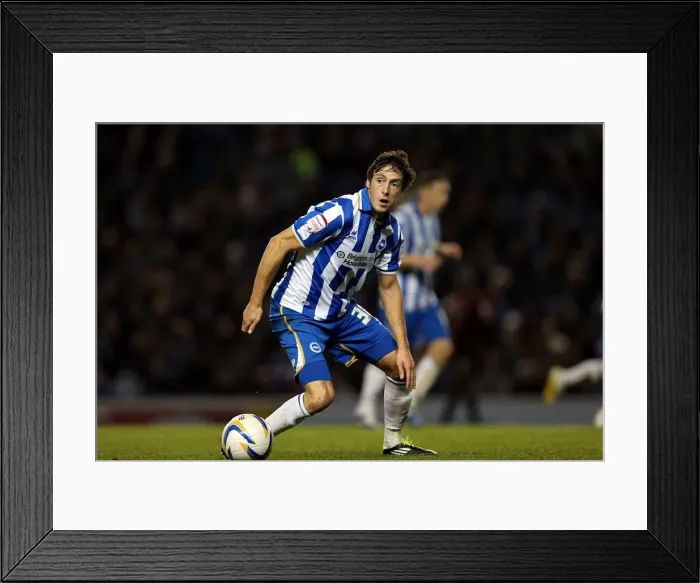 Framed Print : Brighton's Buckley Shines: Electric Performance Against Peterborough United, Npower Championship (Nov 6, 2012) Framed Print : Brighton's Buckley Shines: Electric Performance Against Peterborough United, Npower Championship (Nov 6, 2012)