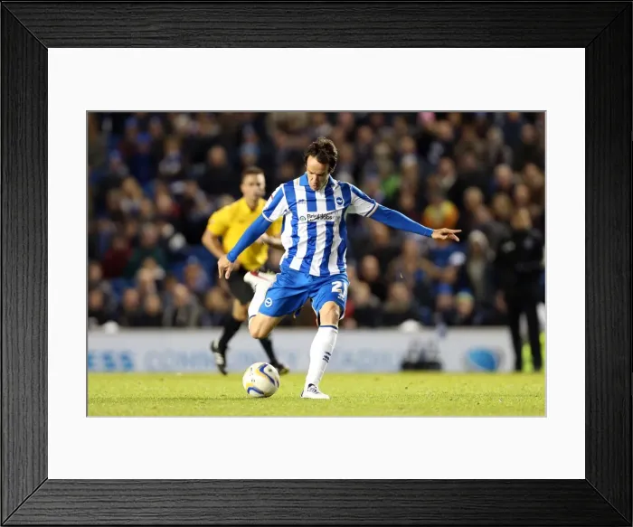 Framed Print : Brighton & Hove Albion vs. Peterborough United (06-11-2012): A Glimpse into the 2012-13 Home Season