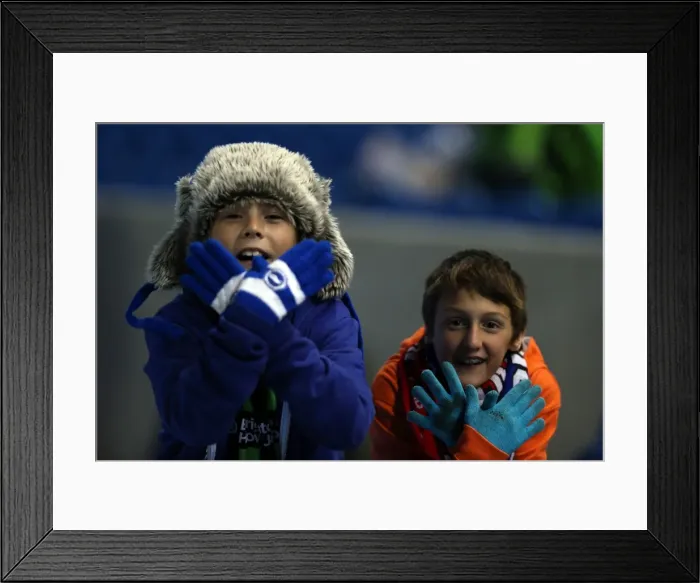 Framed Print : Brighton & Hove Albion vs. Peterborough United (06-11-2012): A Glimpse into the 2012-13 Home Season