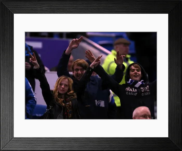 Framed Print : Brighton & Hove Albion: 6-1 Home Victory Against Peterborough United (2012-13 Season) Framed Print : Brighton & Hove Albion: 6-1 Home Victory Against Peterborough United (2012-13 Season)