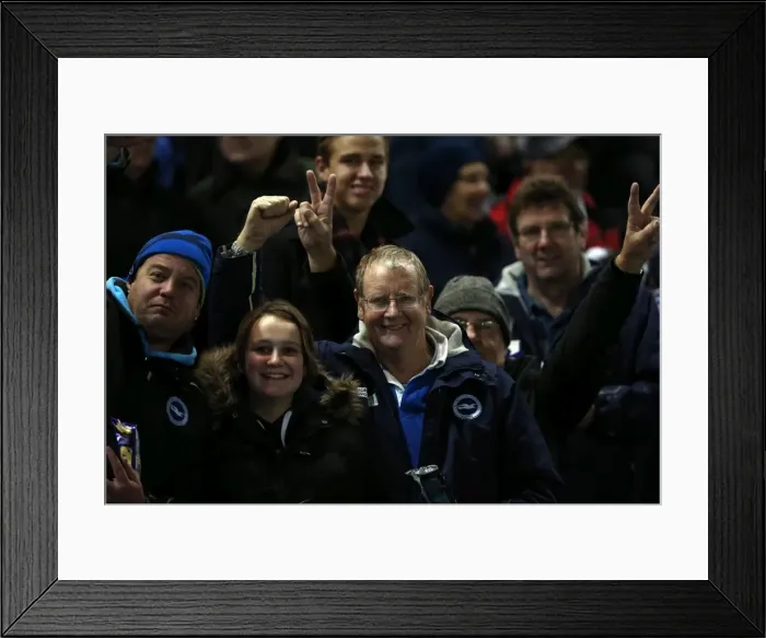 Framed Print : Brighton & Hove Albion vs. Peterborough United (06-11-2012): A Glimpse into the 2012-13 Home Season