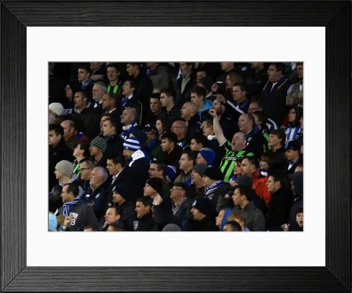 Framed Print : Brighton & Hove Albion vs. Peterborough United (06-11-2012): A Glimpse into the 2012-13 Home Season Framed Print : Brighton & Hove Albion vs. Peterborough United (06-11-2012): A Glimpse into the 2012-13 Home Season