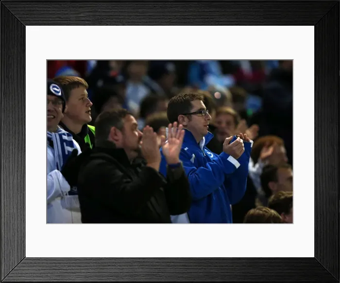 Framed Print : Brighton & Hove Albion vs. Peterborough United (06-11-2012): A Glimpse into the 2012-13 Home Season Framed Print : Brighton & Hove Albion vs. Peterborough United (06-11-2012): A Glimpse into the 2012-13 Home Season