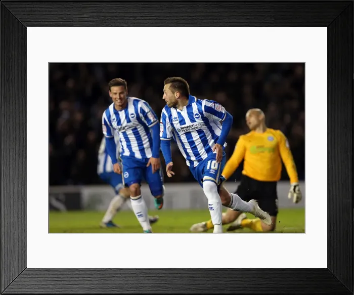 Framed Print : Brighton & Hove Albion: 6-1 Home Thrashing of Peterborough United (2012-13 Season) Framed Print : Brighton & Hove Albion: 6-1 Home Thrashing of Peterborough United (2012-13 Season)