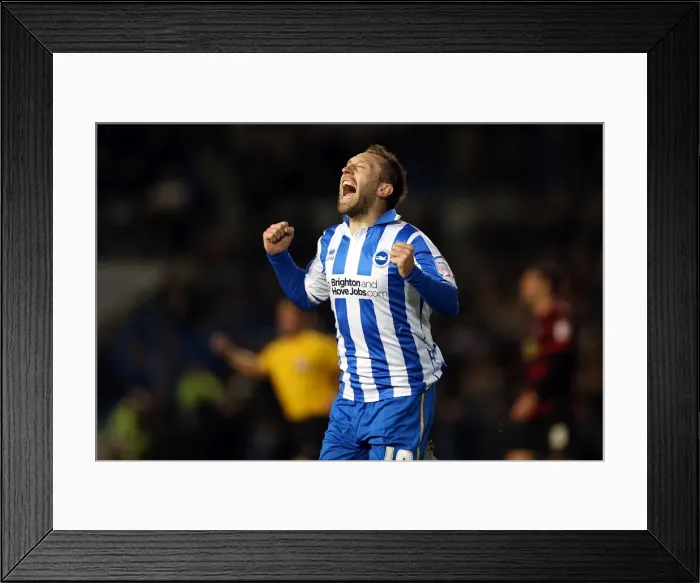 Framed Print : Brighton & Hove Albion vs. Peterborough United (06-11-2012): A Glimpse into the 2012-13 Home Season Framed Print : Brighton & Hove Albion vs. Peterborough United (06-11-2012): A Glimpse into the 2012-13 Home Season
