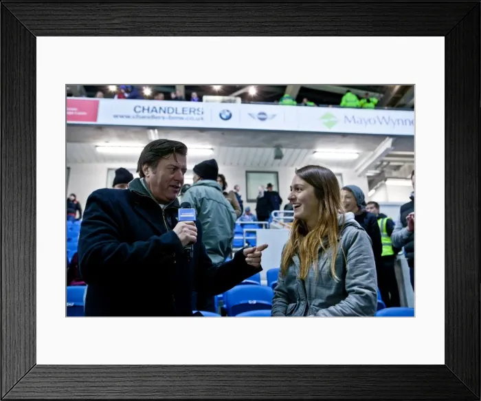 Framed Print : Brighton & Hove Albion vs. Peterborough United (06-11-2012): A Glimpse into the 2012-13 Home Season Framed Print : Brighton & Hove Albion vs. Peterborough United (06-11-2012): A Glimpse into the 2012-13 Home Season
