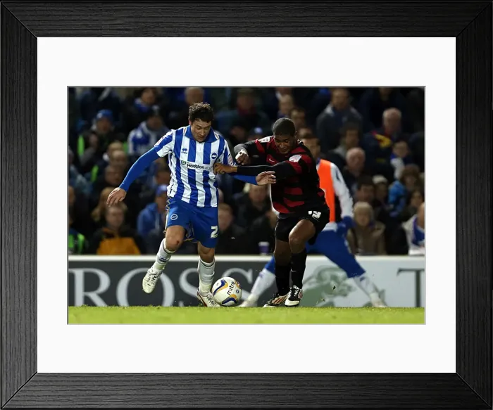 Framed Print : Brighton & Hove Albion vs. Peterborough United (06-11-2012): A Glimpse into the 2012-13 Home Season Framed Print : Brighton & Hove Albion vs. Peterborough United (06-11-2012): A Glimpse into the 2012-13 Home Season