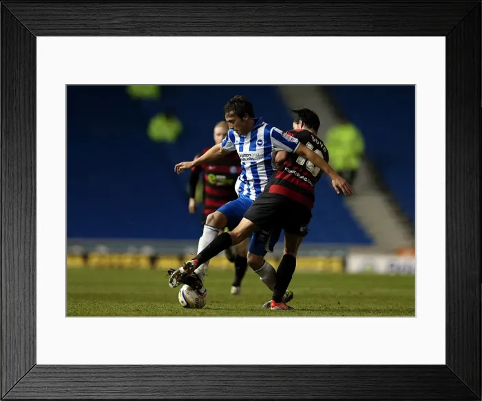 Framed Print : Brighton & Hove Albion vs. Peterborough United (06-11-2012): A Glimpse into the 2012-13 Home Season Framed Print : Brighton & Hove Albion vs. Peterborough United (06-11-2012): A Glimpse into the 2012-13 Home Season