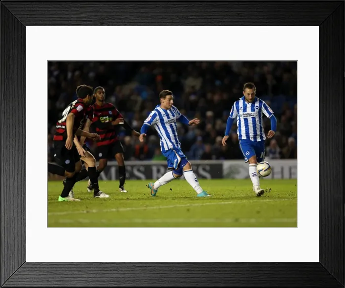 Framed Print : Brighton & Hove Albion vs. Peterborough United (06-11-2012): A Glimpse into the 2012-13 Home Season Framed Print : Brighton & Hove Albion vs. Peterborough United (06-11-2012): A Glimpse into the 2012-13 Home Season