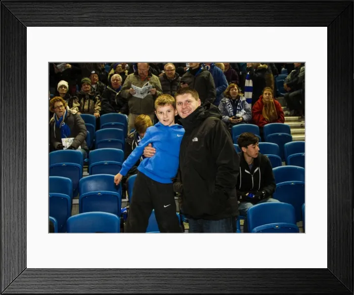 Framed Print : Brighton & Hove Albion vs. Peterborough United (06-11-2012): A Glimpse into the 2012-13 Home Season