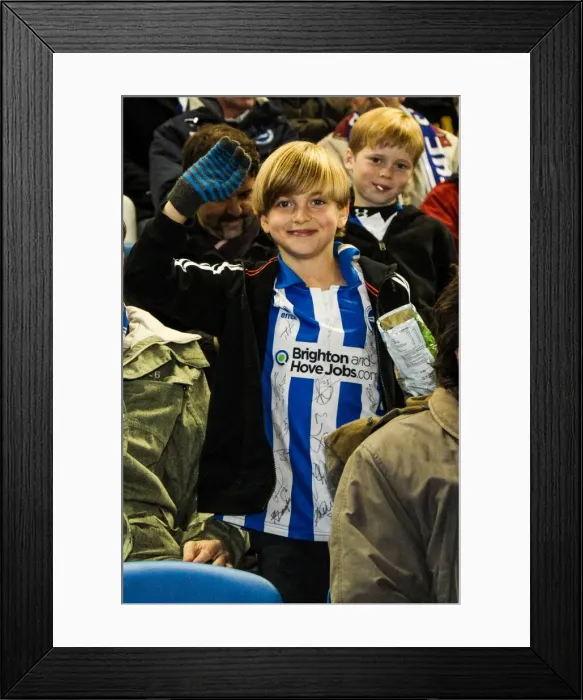 Framed Print : Brighton & Hove Albion vs. Peterborough United (06-11-2012): A Glimpse into the 2012-13 Home Season Framed Print : Brighton & Hove Albion vs. Peterborough United (06-11-2012): A Glimpse into the 2012-13 Home Season