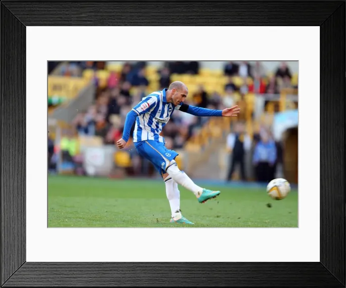 Framed Print : Bruno Saltor Shoots in Wolves vs. Brighton & Hove Albion, Championship Clash (November 10, 2012) Framed Print : Bruno Saltor Shoots in Wolves vs. Brighton & Hove Albion, Championship Clash (November 10, 2012)