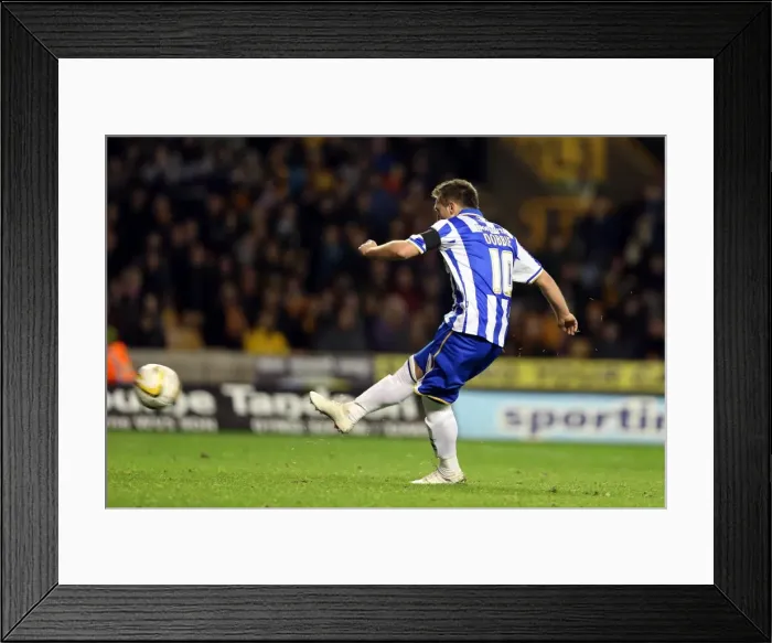Framed Print : Stephen Dobbie Scores Penalty: Brighton & Hove Albion Lead 3-2 over Wolverhampton Wanderers, Npower Championship, November 10, 2012 Framed Print : Stephen Dobbie Scores Penalty: Brighton & Hove Albion Lead 3-2 over Wolverhampton Wanderers, Npower Championship, November 10, 2012
