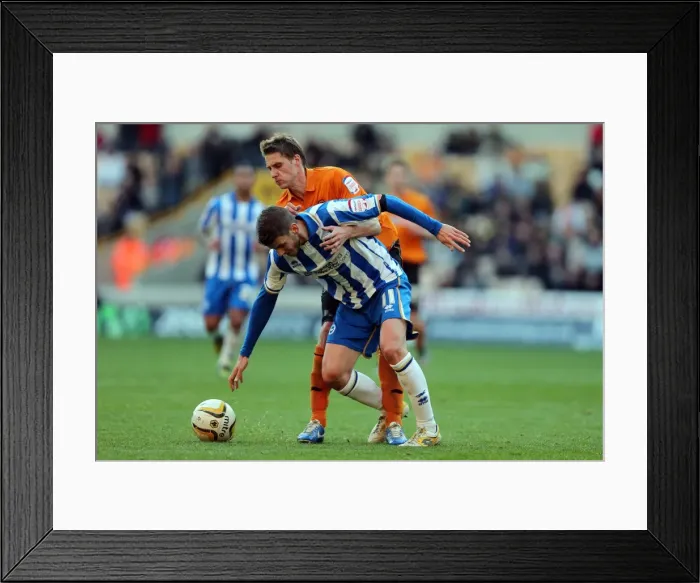 Framed Print : Brighton & Hove Albion's Andrea Orlandi in Action against Wolverhampton Wanderers, Npower Championship, November 10, 2012 Framed Print : Brighton & Hove Albion's Andrea Orlandi in Action against Wolverhampton Wanderers, Npower Championship, November 10, 2012