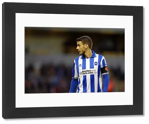 Andrea Orlandi of Brighton & Hove Albion in Action Against Wolverhampton Wanderers, Npower Championship, November 10, 2012