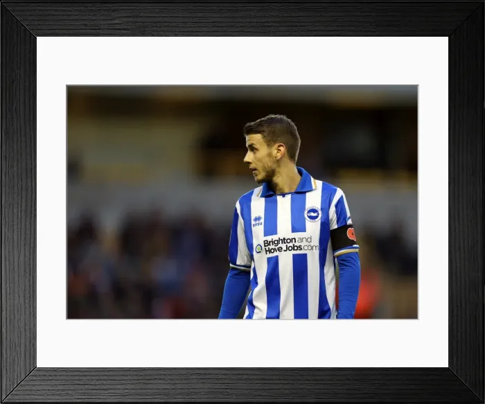 Framed Print : Andrea Orlandi of Brighton & Hove Albion in Action Against Wolverhampton Wanderers, Npower Championship, November 10, 2012 Framed Print : Andrea Orlandi of Brighton & Hove Albion in Action Against Wolverhampton Wanderers, Npower Championship, November 10, 2012