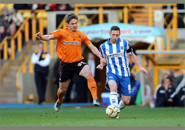 Andrew Crofts Tackles in Wolves vs. Brighton & Hove Albion, Championship Clash (November 10, 2012)