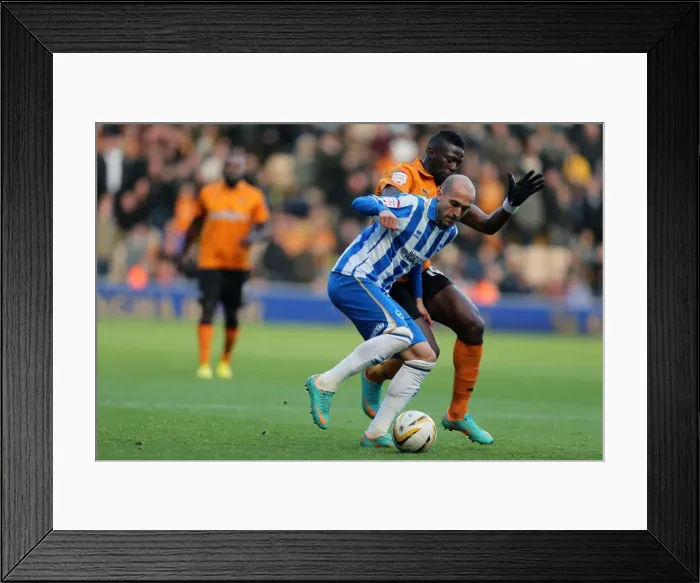 Framed Print : Bruno Saltor Defends for Brighton & Hove Albion Against Wolverhampton Wanderers, Championship Clash (November 10, 2012) Framed Print : Bruno Saltor Defends for Brighton & Hove Albion Against Wolverhampton Wanderers, Championship Clash (November 10, 2012)