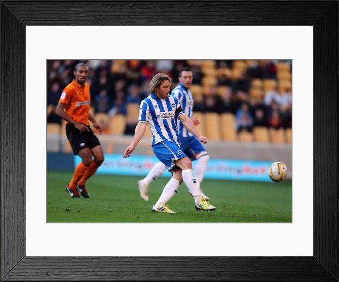 Framed Print : Craig Mackail-Smith Scores the Equalizer: Wolves vs. Brighton & Hove Albion, November 10, 2012 Framed Print : Craig Mackail-Smith Scores the Equalizer: Wolves vs. Brighton & Hove Albion, November 10, 2012